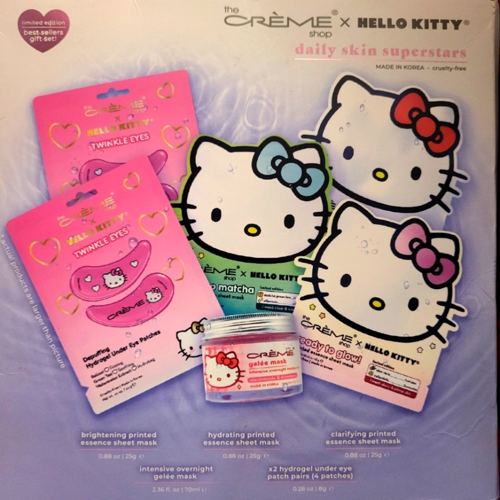 NIB Limited Edition Hello Kitty mask set